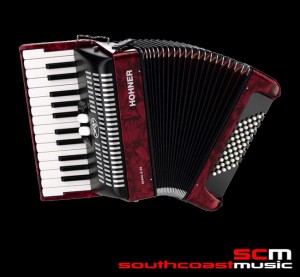 HOHNER BRAVO II RED