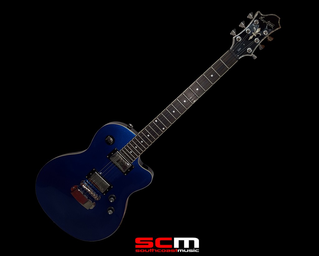 SOUTH-COAST-MUSIC-D2H-DELUXE-BLUE-SPARKLE-BEST-LES-PAUL-DEAL-ESP