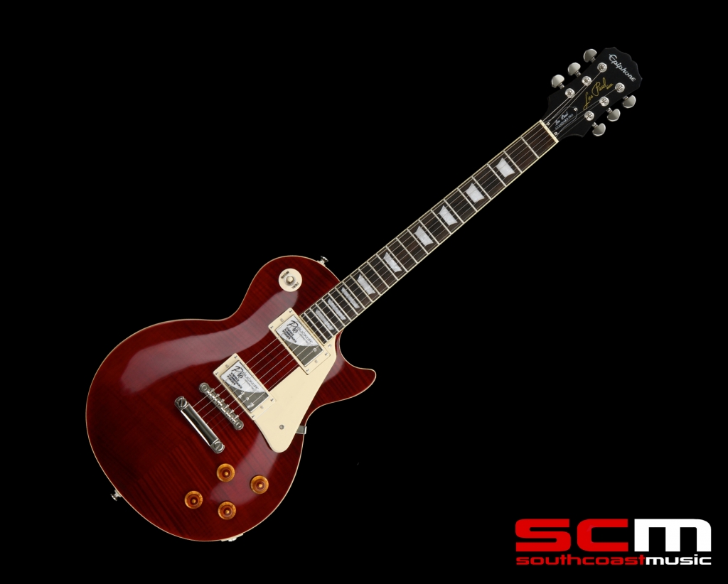 EPIPHONE LES PAUL STANDARD PLUSTOP PLUS TOP PRO WINE RED ELECTRIC