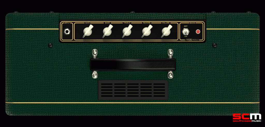 southcoast-music-vox-ac10-brg-british-racing-green-limited-edition-amp-controls