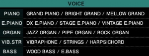 YAMAHA P115 VOICES SCMUSIC