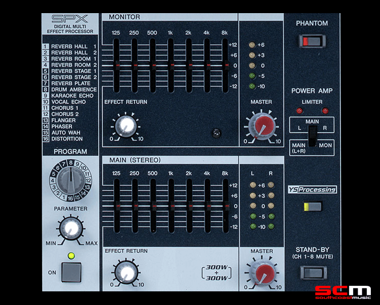 YAMAHA EMX312SC Watt – South Coast Music