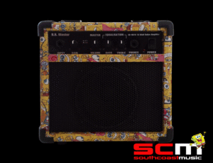 spongebob bblaster electric guitar amplifier south coast music