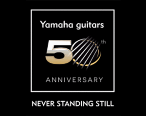yamaha 50th anniversary guitar logo south coast music