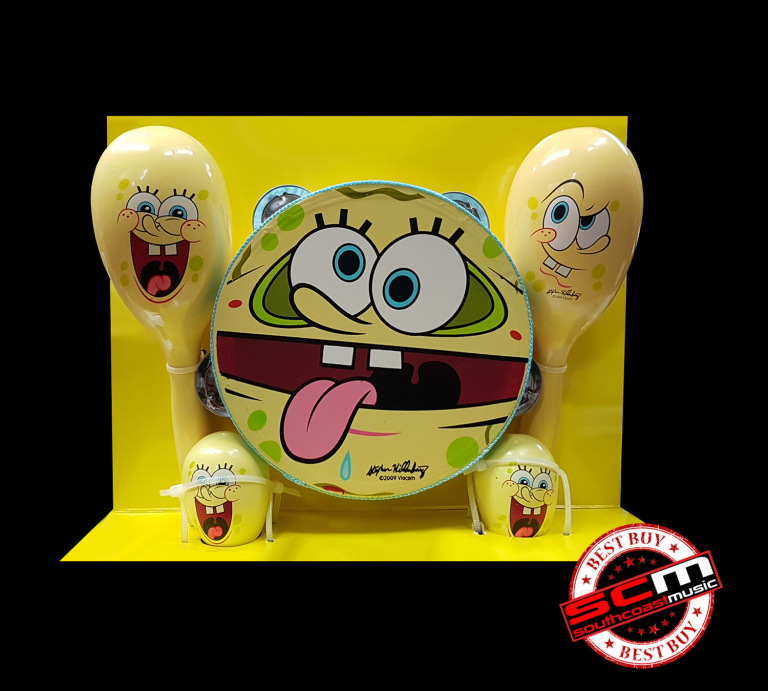 SPONGEBOB SQUAREPANTS PERCUSSION SHAKER PACK South Coast Music