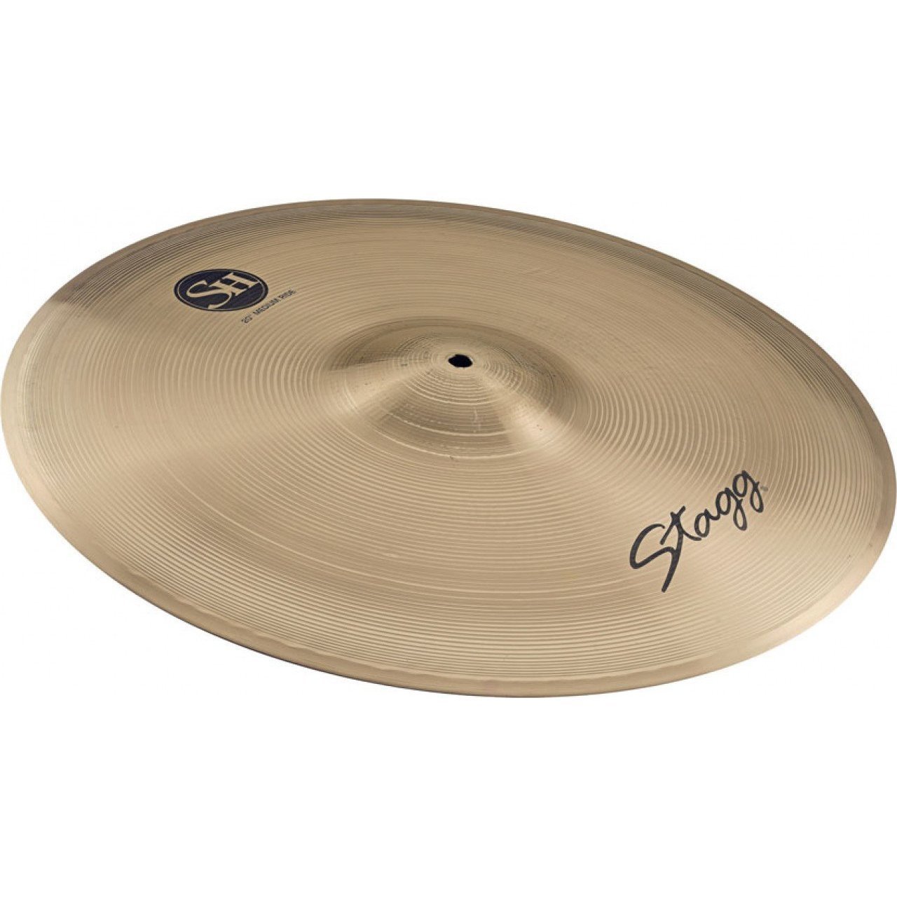 STAGG 20" SH-RM20B MEDIUM BRILLIANT RIDE CYMBAL VERSATILE CYMBALS