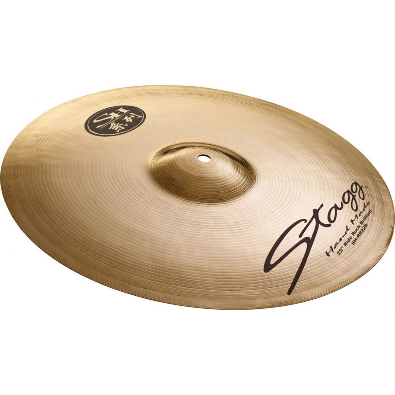 STAGG 22" INCH SH-RR22B BRILLIANT ROCK RIDE CYMBAL VERY VERSATILE