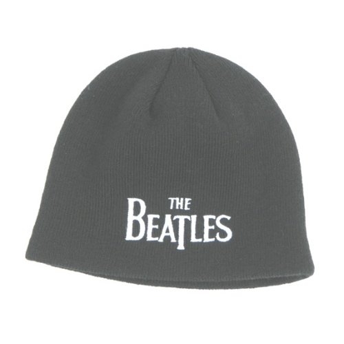 THE BEATLES DROP T LOGO BEANIE HAT OFFICAL LICENSED MERCHANDISE