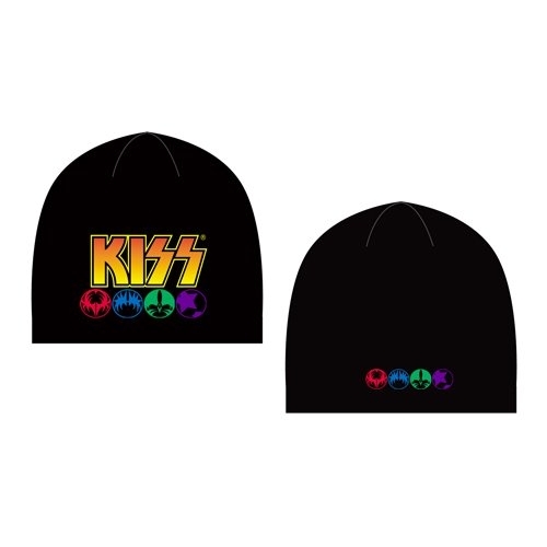 KISS LOGO BEANIE HAT OFFICAL LICENSED MERCHANDISE