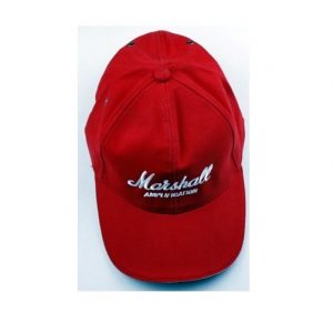 MARSHALL AMPLIFICATION AMP LOGO HAT / BASEBALL CAP with EMROIDERED LOGO