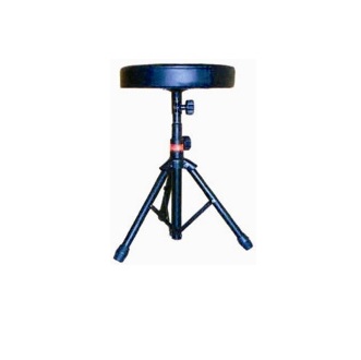 HEAVY DUTY DXP DA1222 DRUM STOOL THRONE VERSATILE BLACK TRIPOD 50CM HEIGHT