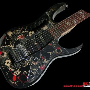 STEVE VAI IBANEZ JEM77V FP2 FLORAL PATTERN ELECTRIC GUITAR