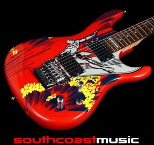 IBANEZ JOE SATRIANI JS20S SILVER SURFER LIMITED EDITION GUITAR