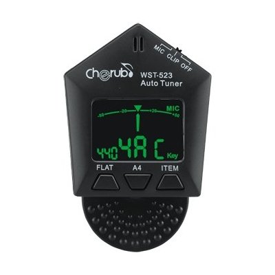 CHERUB WST-523 CLIP-ON TUNER FOR GUITAR BASS VIOLIN UKE