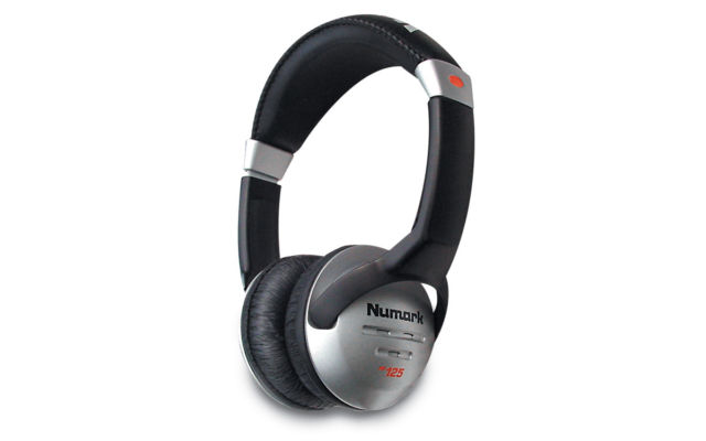 NUMARK HF125 PRO STEREO HEADPHONES, DJ, STUDIO & PERSONAL USE
