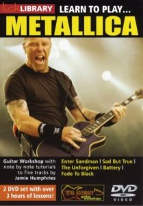 LEARN TO PLAY METALLICA VOL 1 LICK LIBRARY GUITAR DVD
