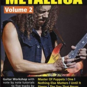 LEARN TO PLAY METALLICA VOL 2 LICK LIBRARY GUITAR DVD