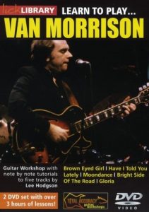 LEARN TO PLAY VAN MORRISON GUITAR LICK LIBRARY DVD