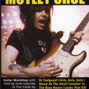 LEARN TO PLAY MOTLEY CRUE GUITAR LICK LIBRARY DVD