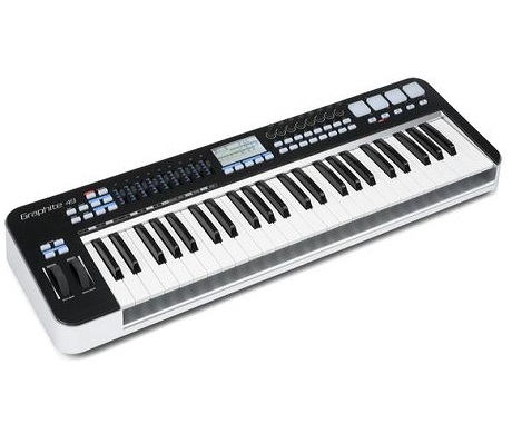 Samson Graphite 49 Usb Midi Keyboard Controller With Aftertouche