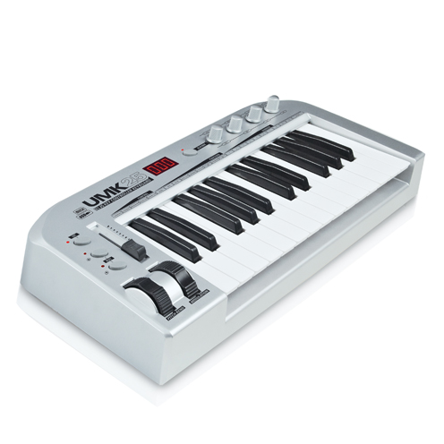 ASHTON UMK25 25 KEY USB / MIDI KEYBOARD CONTROLLER FOR MAC or PC RECORDING