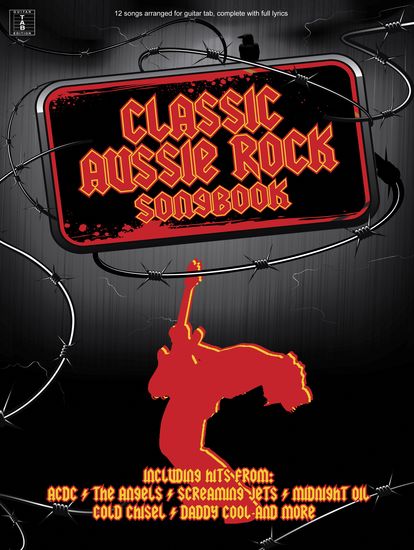 CLASSIC AUSSIE ROCK SONG BOOK GUITAR TAB TABLATURE + DVD