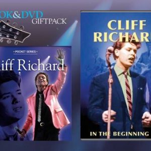 CLIFF RICHARD BOOK & DVD RARE & UNSEEN GIFT SET UNIVERSAL REGION 0 DVD