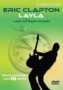 10-MINUTE TEACHER ERIC CLAPTON LAYLA GUITAR DVD TUTORIAL MUSIC LEARN TO PLAY