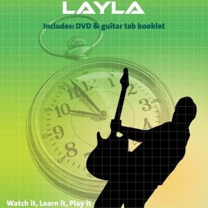 10-MINUTE TEACHER ERIC CLAPTON LAYLA GUITAR DVD TUTORIAL MUSIC LEARN TO PLAY