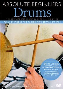 D0646 ABSOLUTE BEGINNERS DRUMS DVD LEARN TO PLAY DRUM TUITION DRUMMERS