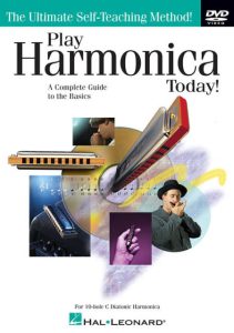 HAL LEONARD TUITIONAL DVD PLAY HARMONICA TODAY FOR 10 HOLE C DIATONIC HARMONICA