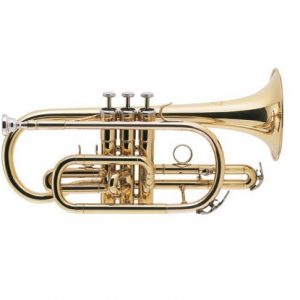 J MICHAEL CT420 CORNET with CASE CLEAR LACQUER FINISH PRO QUALITY