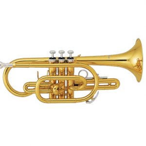 FONTAINE FBW 465 Bb CORNET LACQUERED YELLOW BRASS & CARRY CASE 2 YEAR WARRANTY