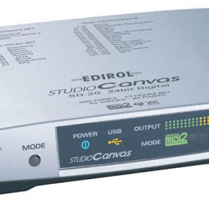 EDIROL by ROLAND SD20 STUDIO CANVAS SOUND MODULE USB AUDIO INTERFACE for Mac/PC