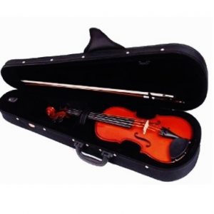 VALENCIA SV400 1/8 SIZE SOLID CARVED SUPERIOR STUDENT VIOLIN OUTFIT SET UP IN STORE FREE P+H!