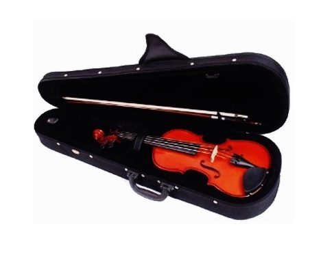VALENCIA SV400 1/8 SIZE SOLID CARVED SUPERIOR STUDENT VIOLIN OUTFIT SET UP IN STORE FREE P+H!