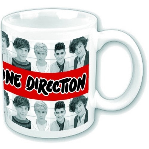 OFFICIAL LICENSED PRODUCT ONE DIRECTION 1D GROUP LOGO BOXED COFFEE MUG CUP