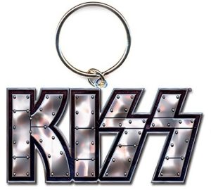 KISS STUD LOGO KEYCHAIN KEY RING OFFICIAL KEYRING CHAIN