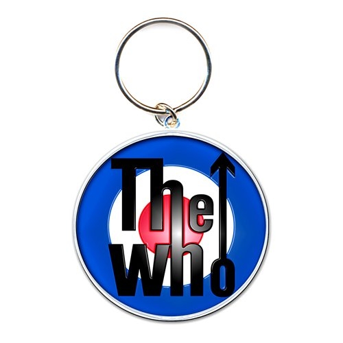 THE WHO TARGET LOGO KEYCHAIN KEY RING OFFICIAL KEYRING CHAIN