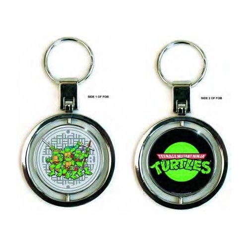 TMNT TEENAGE MUTANT NINJA TURTLES HEAVY KEYCHAIN KEY RING OFFICIAL KEYRING CHAIN