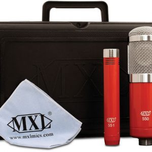 Mxl 550/551R Mic Studio Microphone Recording Kit