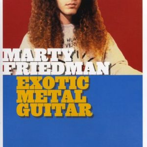HOT LICKS MARTY FRIEDMAN EXOTIC METAL ELECTRIC GUITAR DVD