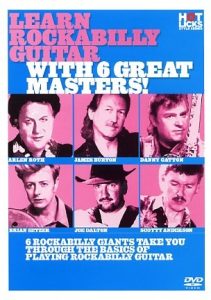LEARN ROCKABILLY GUITAR 6 GREAT MASTERS HOT LICKS DVD HOT705 ROTH SETZER GATTON