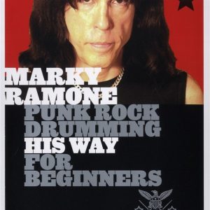 MARKY RAMONE PUNK ROCK DRUMMING HIS WAY FOR BEGINNERS HOT LICKS DVD HOT627