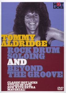 TOMMY ALDRIDGE ROCK DRUM SOLOING & BEYOND THE GROOVE HOT LICKS DVD HOT209