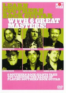 LEARN SOUTHERN ROCK GUITAR 6 MASTERS HOT LICKS DVD