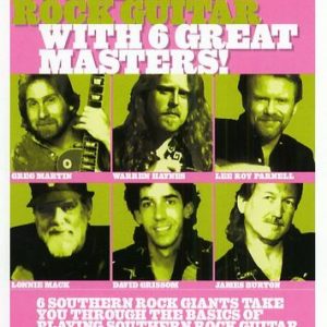 LEARN SOUTHERN ROCK GUITAR 6 MASTERS HOT LICKS DVD
