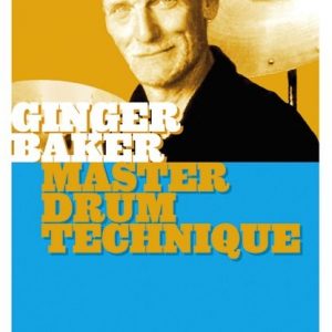 GINGER BAKER MASTER DRUM TECHNIQUE HOT LICKS LICK LIBRARY DVD HOT180 DRUMMERS