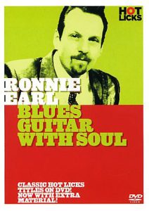 HOT LICKS RONNIE EARL BLUES GUITAR WITH SOUL DVD LICK LIBRARY LEARN TO PLAY