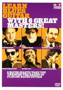 LEARN BLUES GUITAR WITH 6 GREAT MASTERS HOT LICKS DVD HOT701 LEARN TO PLAY